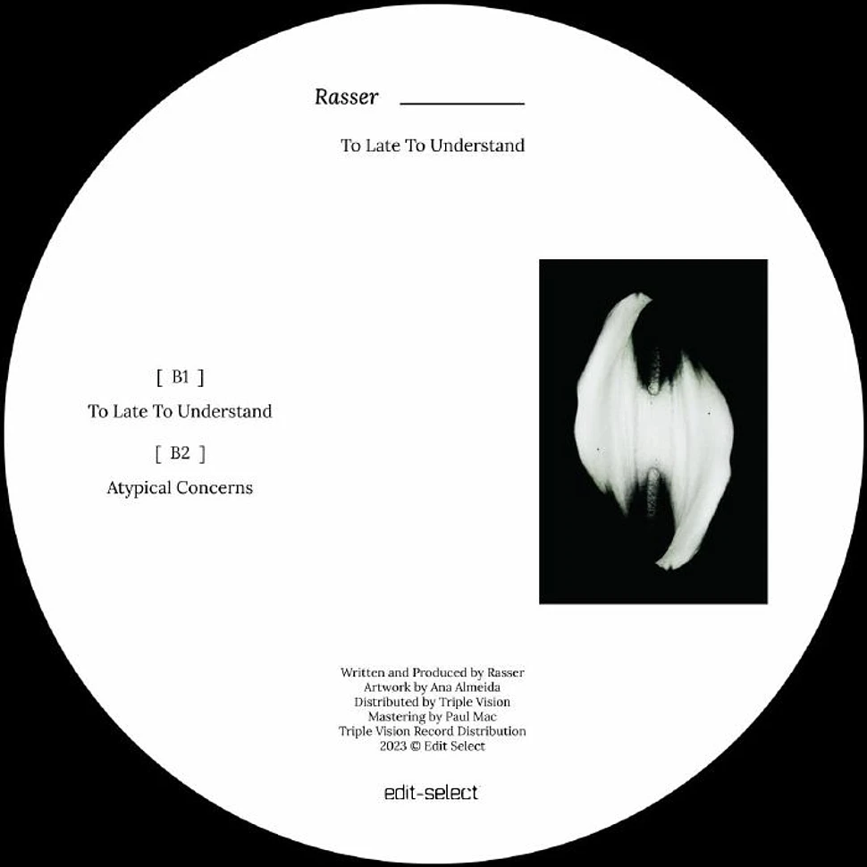 Rasser - To Late To Understand