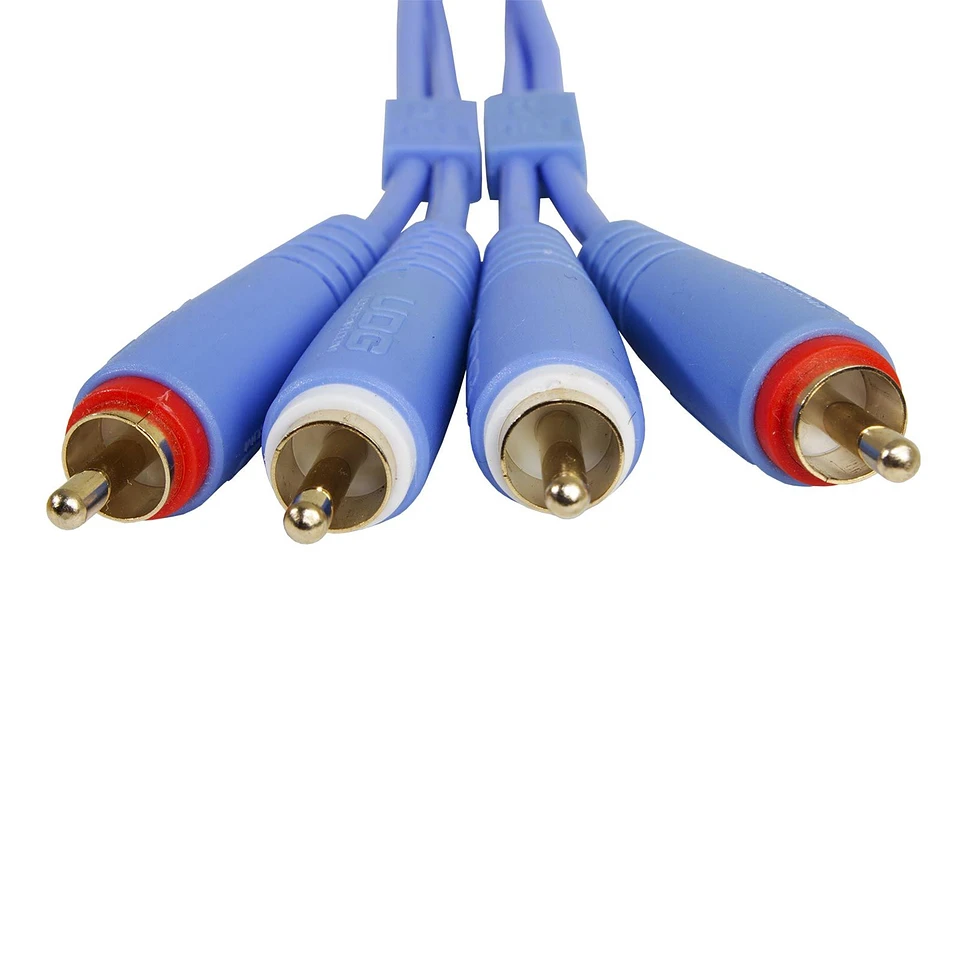 UDG - Ultimate Audio Cable Set RCA - RCA Blue Straight 3m