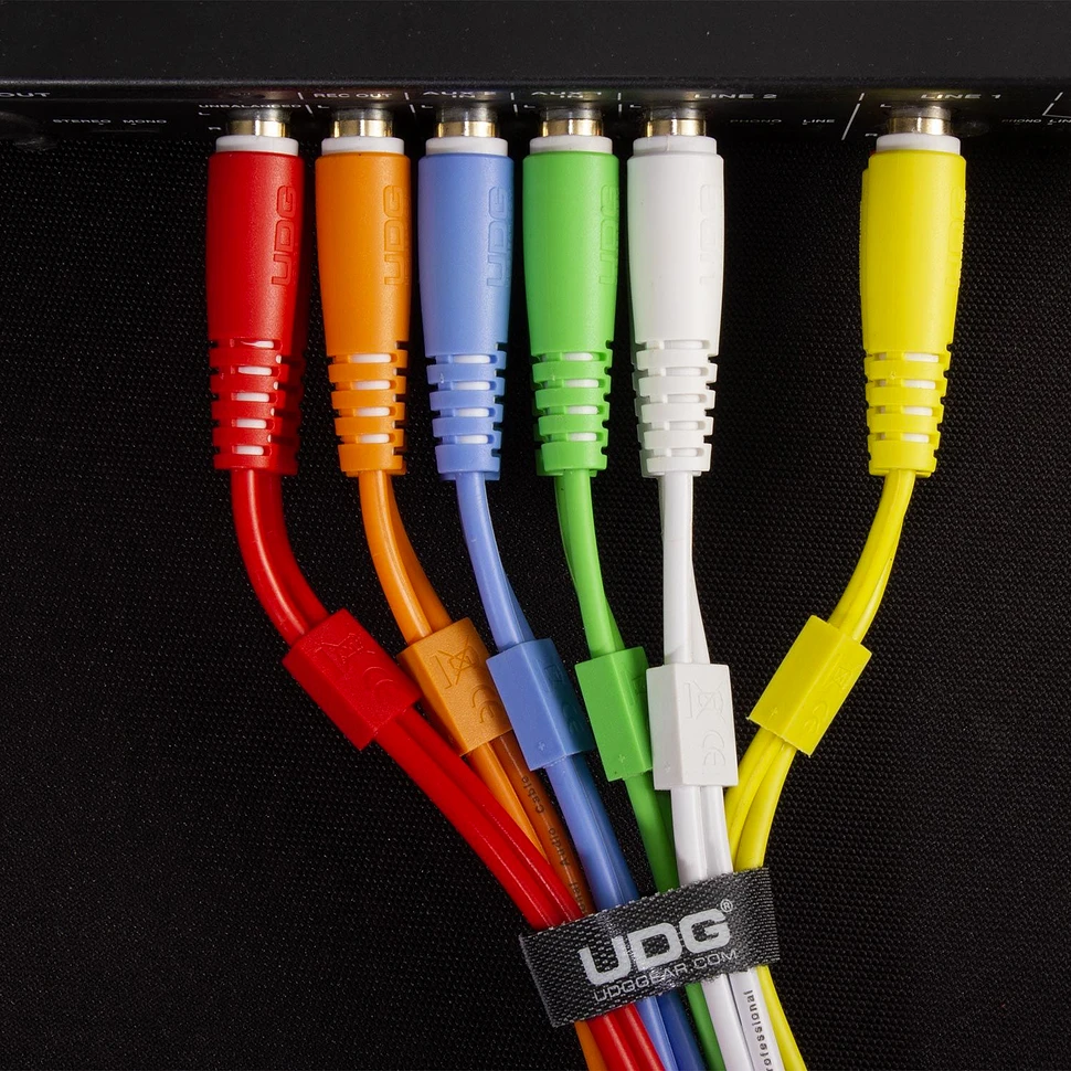 UDG - Ultimate Audio Cable Set RCA - RCA Yellow Straight 3m