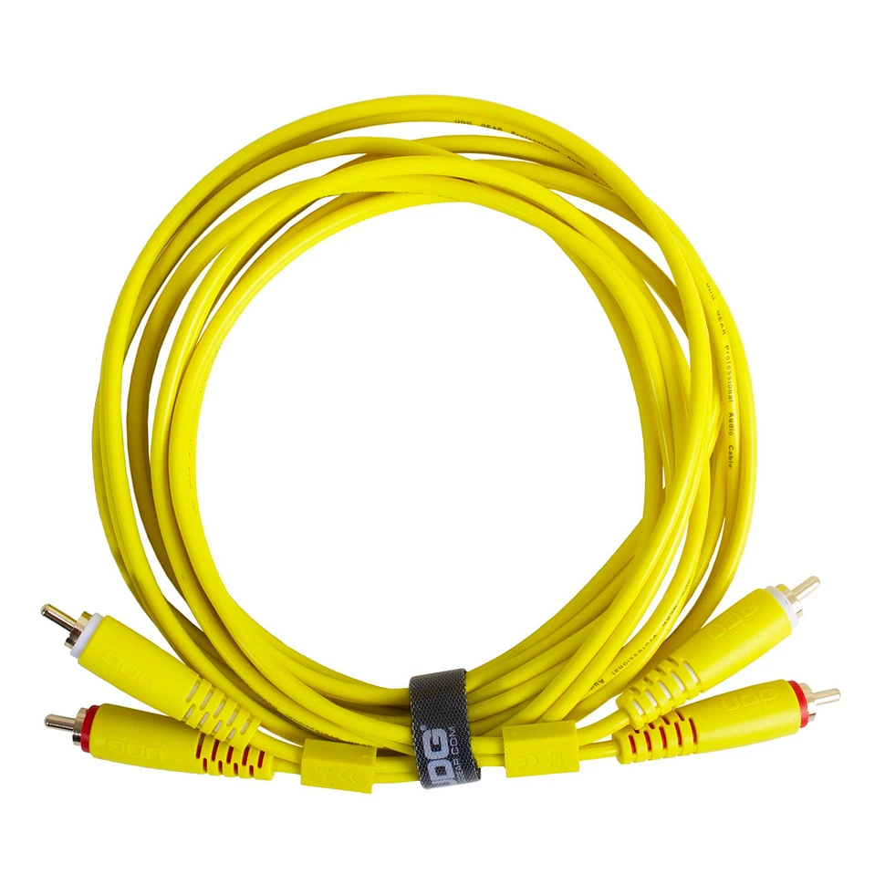 UDG - Ultimate Audio Cable Set RCA - RCA Yellow Straight 3m