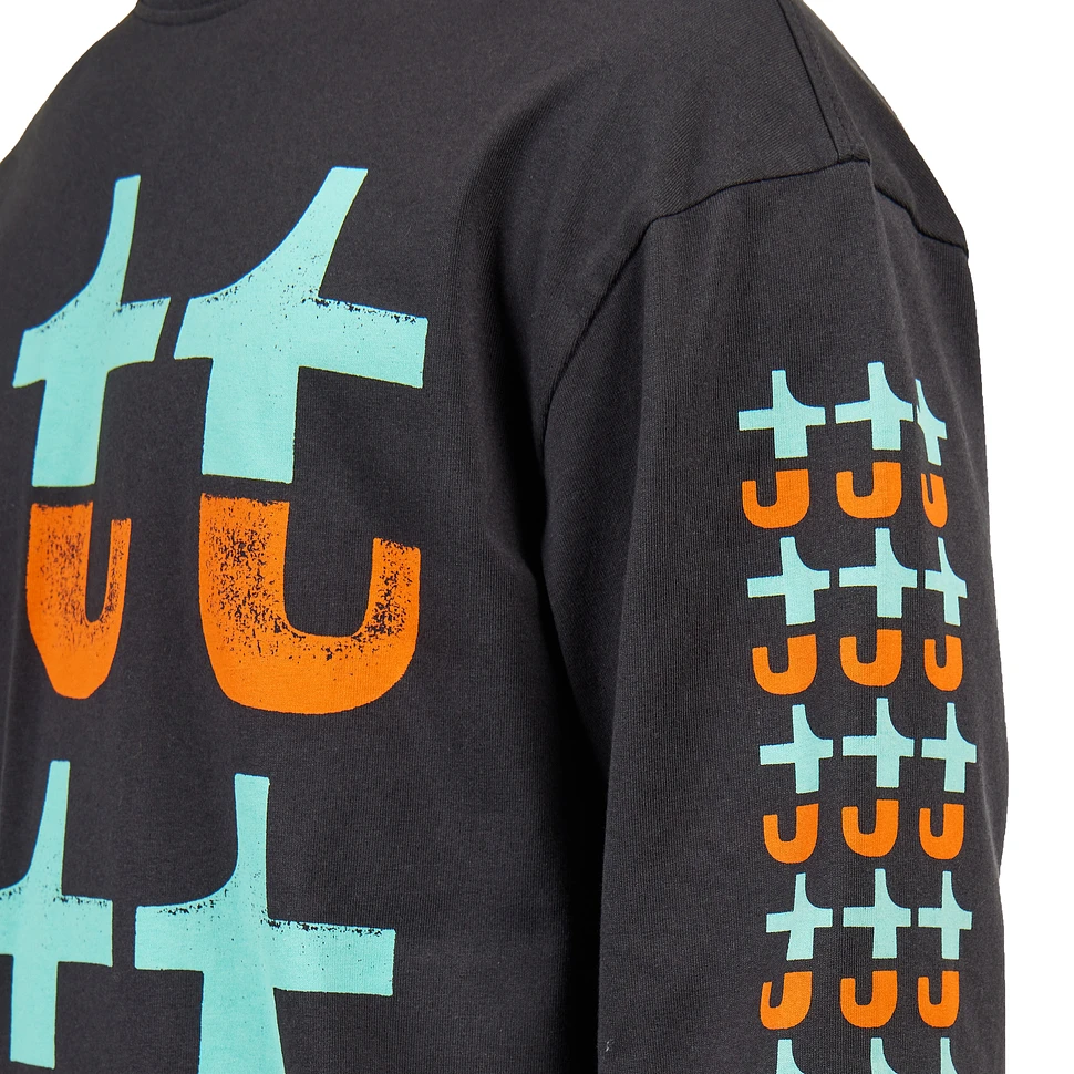 The Trilogy Tapes - Orange And Turquoise Longsleeve