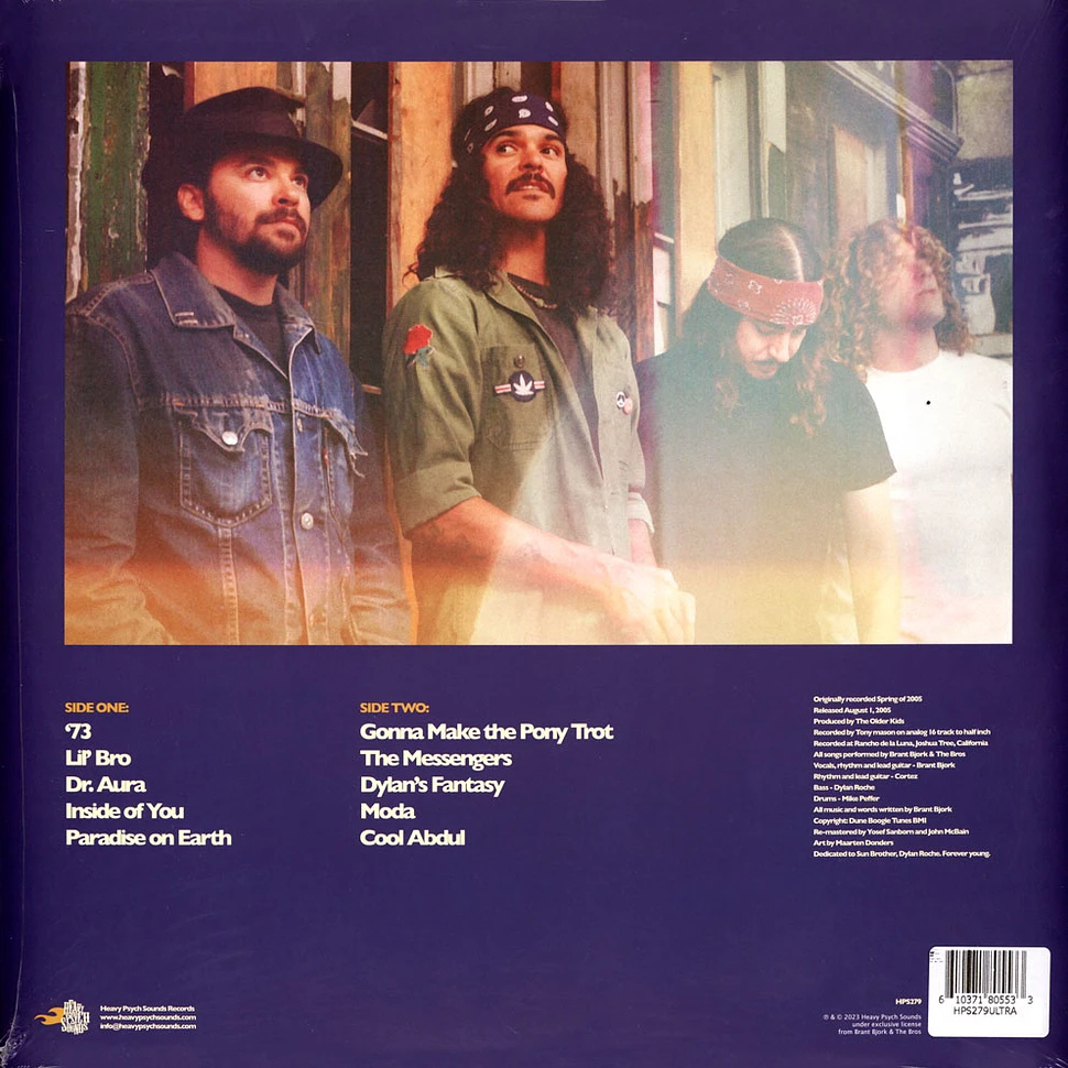 Brant Bjork & The Bros - Saved By Magic Again Transparent Color In Color Vinyl Edition
