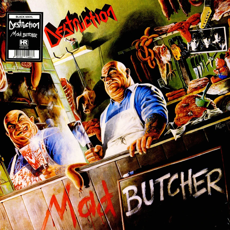 Destruction - Mad Butcher Black Vinyl Edition