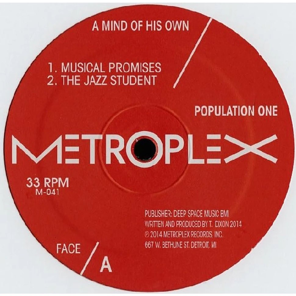 Population One - A Mind Of His Own