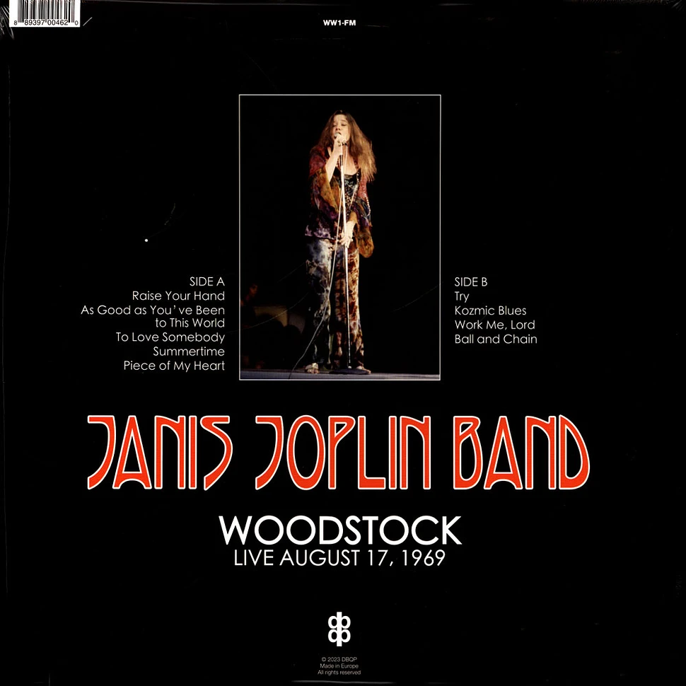 Janis Joplin - Woodstock 69