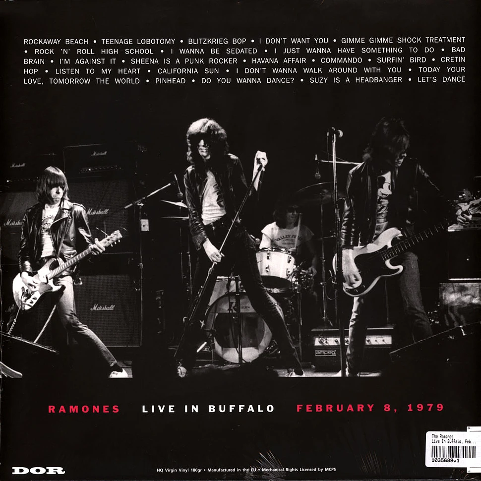 The Ramones - Live In Buffalo, February 8, 1979 Colored Vinyl Edition