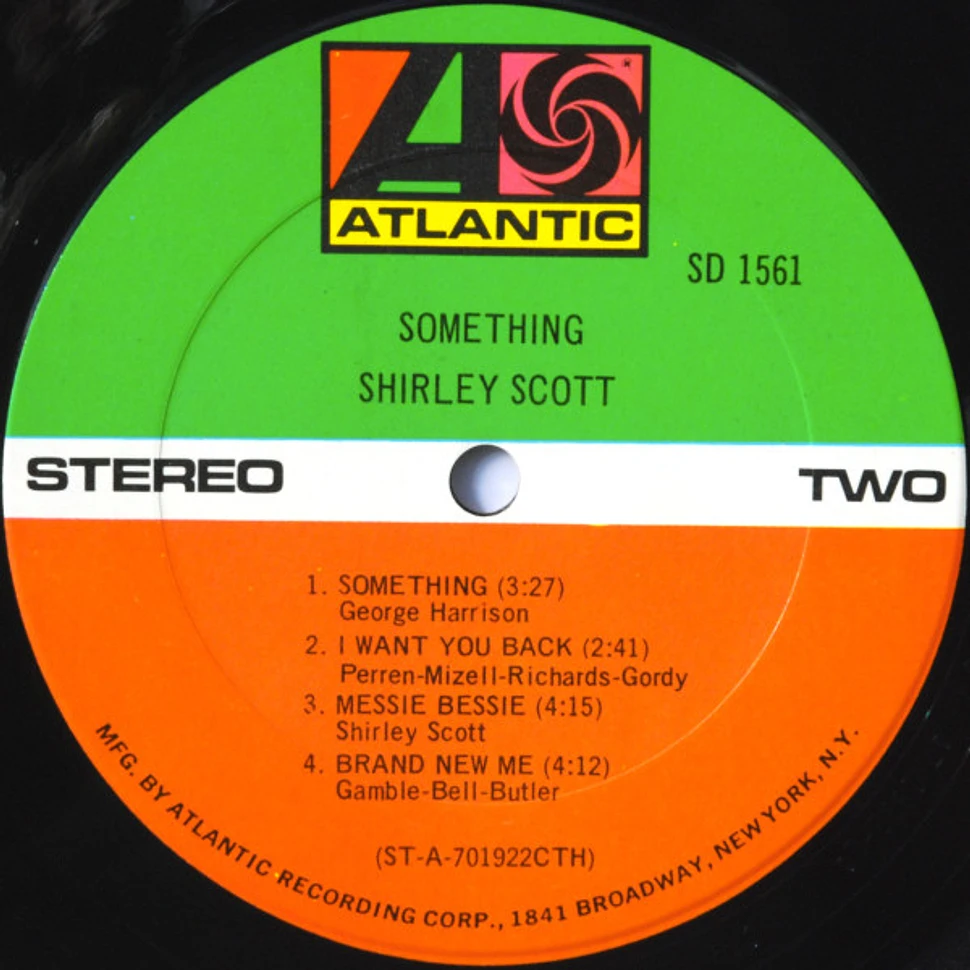 Shirley Scott - Something