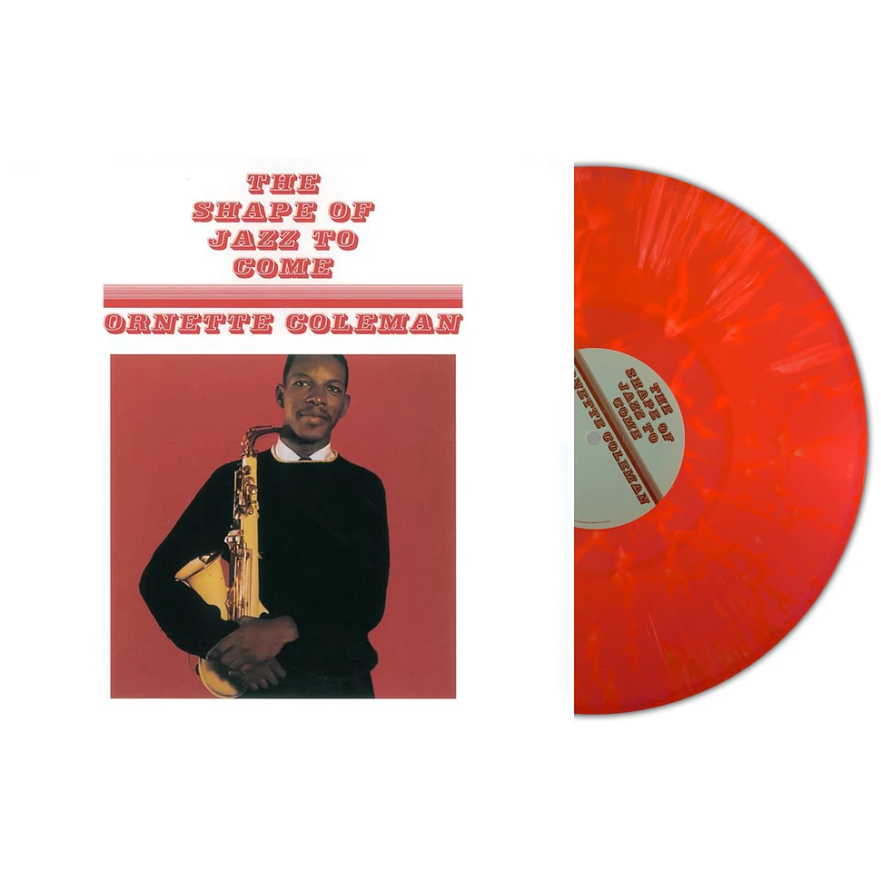 Ornette Coleman - The Shape Of Jazz To Come Red / White Splatter Vinyl Edition