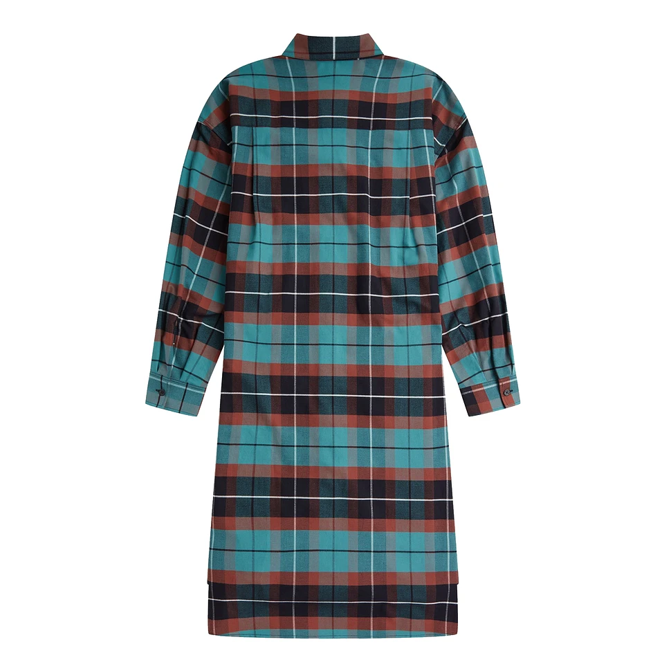 Fred Perry - Brushed Tartan Shirt Dress