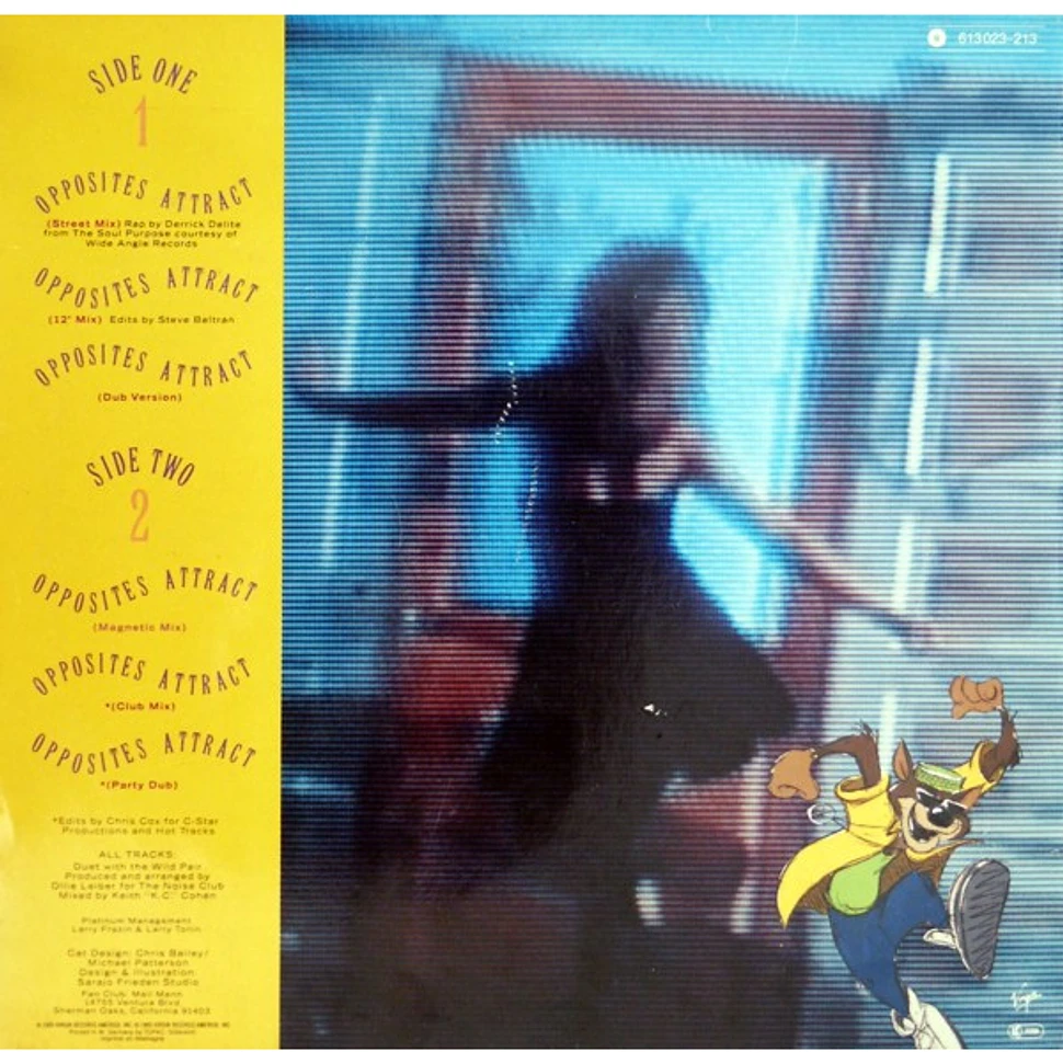 Paula Abdul Opposites Attract Vinyl 12" 1989 EU Original HHV