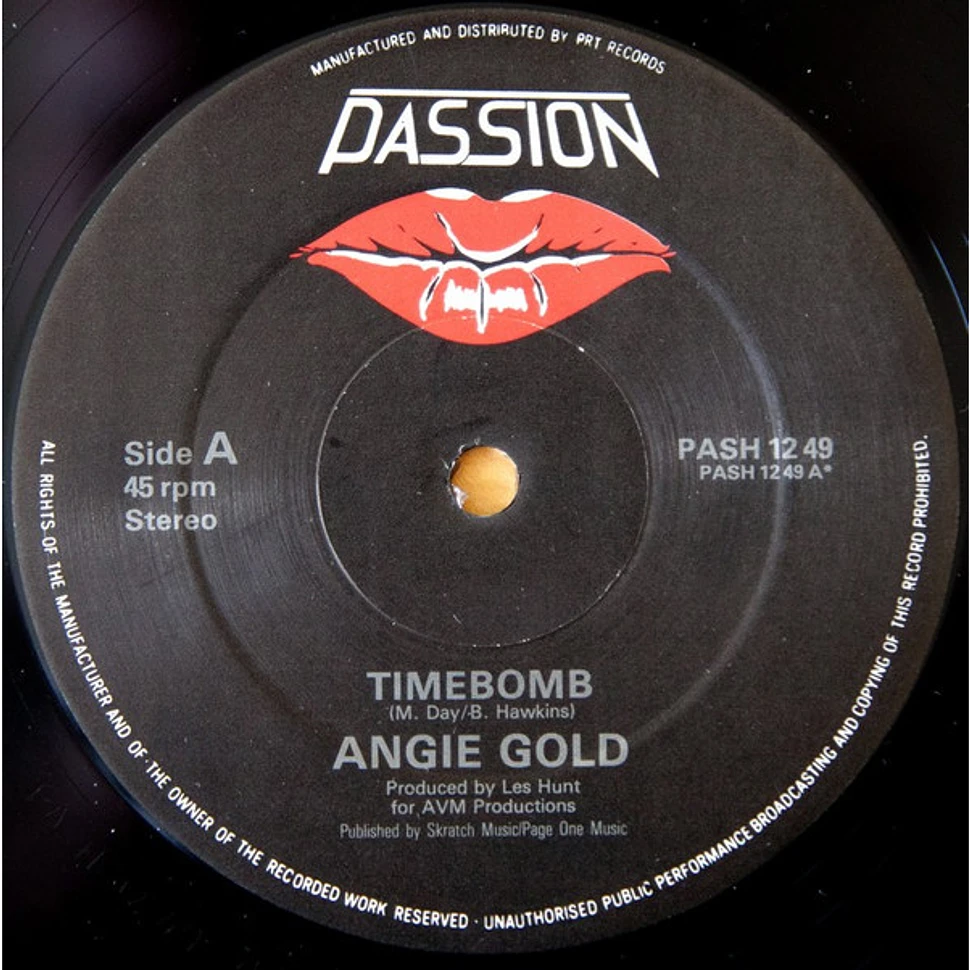 Angie Gold - Timebomb