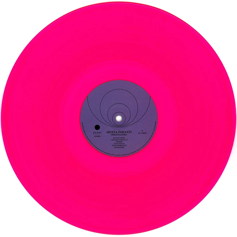 Musta Paraati - Peilitalossa Colored Vinyl Edition