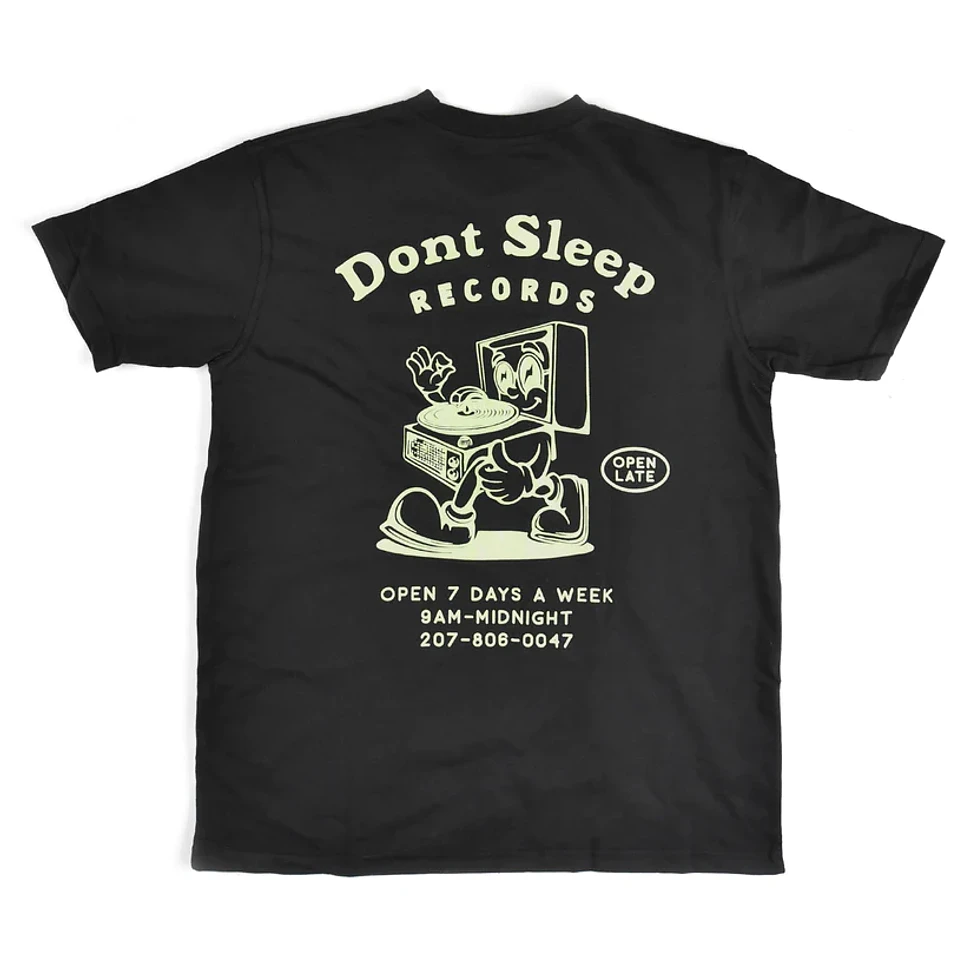 Don't Sleep Records - Open Late T-Shirt