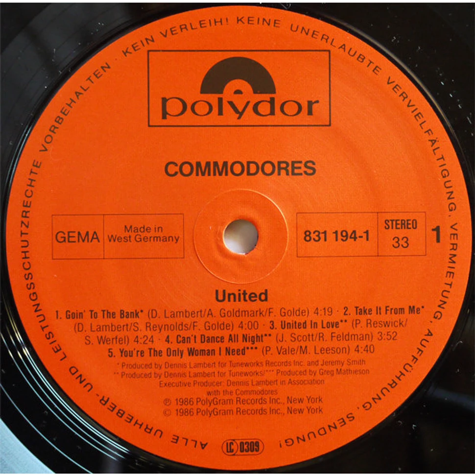 Commodores - United