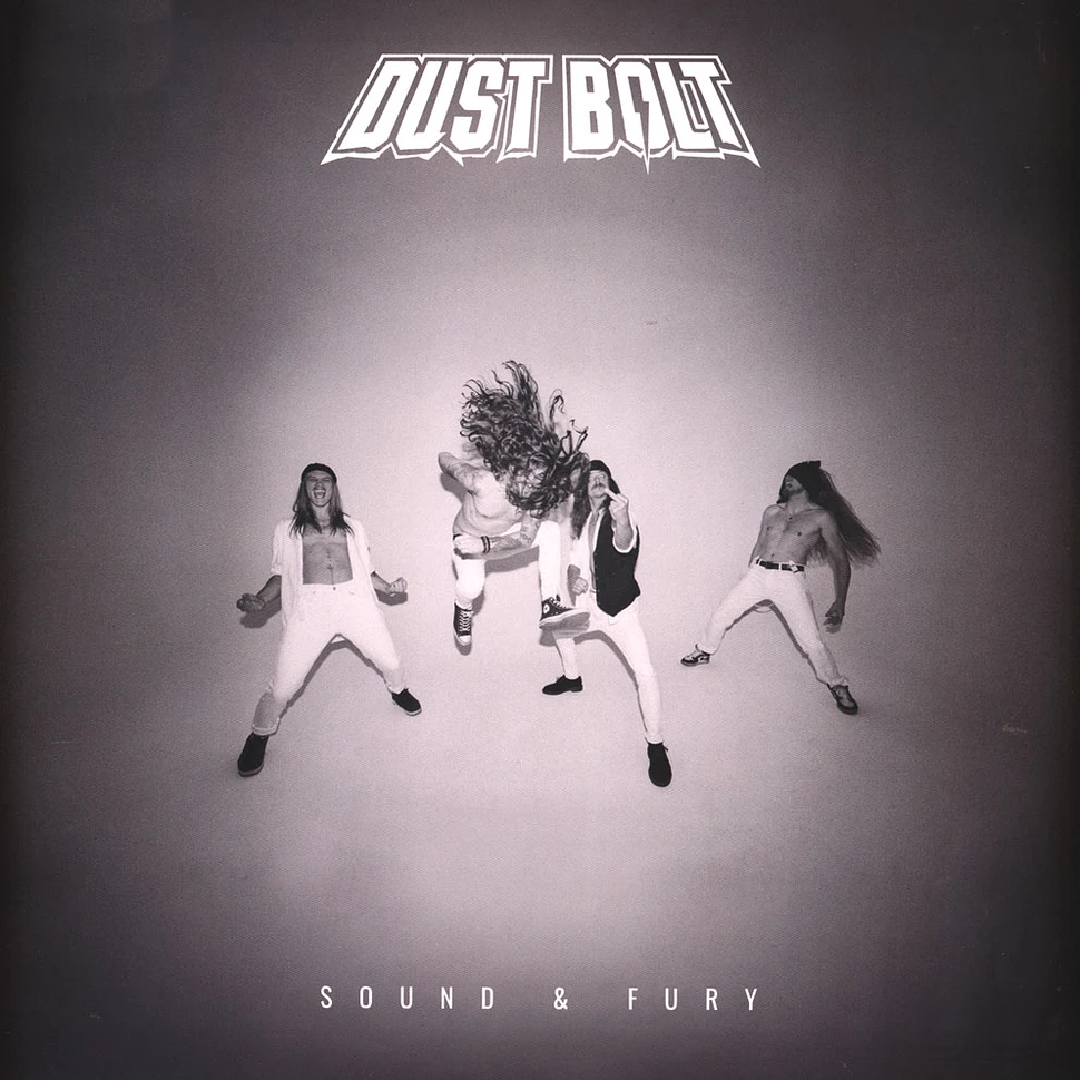 Dust Bolt Sound & Fury Gtf. White/Black Marbled Vinyl Vinyl LP