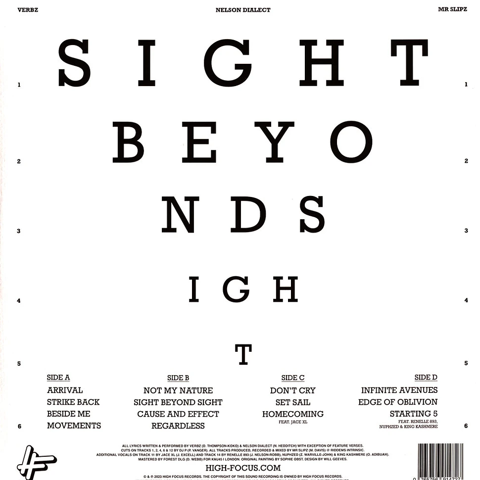Verbz, Nelson Dialect & Mr Slipz - Sight Beyond Sight Colored Vinyl Edition