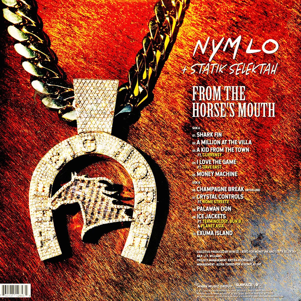 Nym Lo X & Static Selektah - Straight From The Horse's Mouth