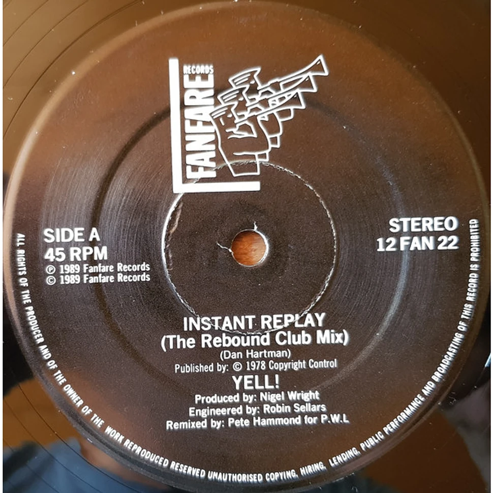 Yell! - Instant Replay