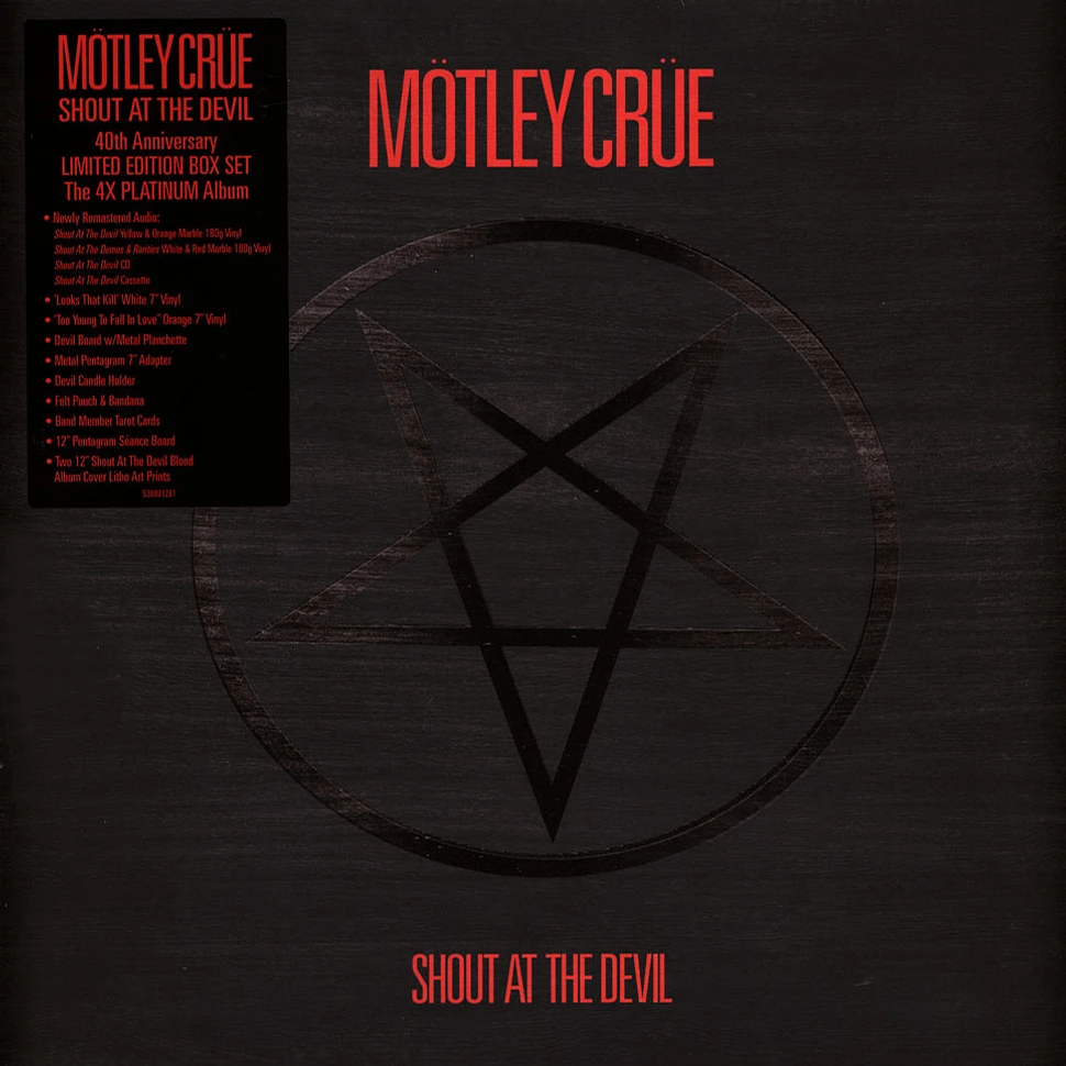 Mötley Crüe - Shout At The Devil 40th Anniversary Box Set