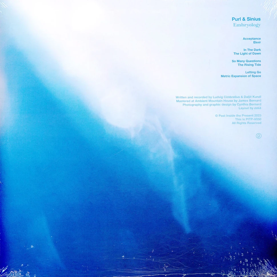 Purl / Sinius - Purl / Sinius White & Blue Vinyl Edition