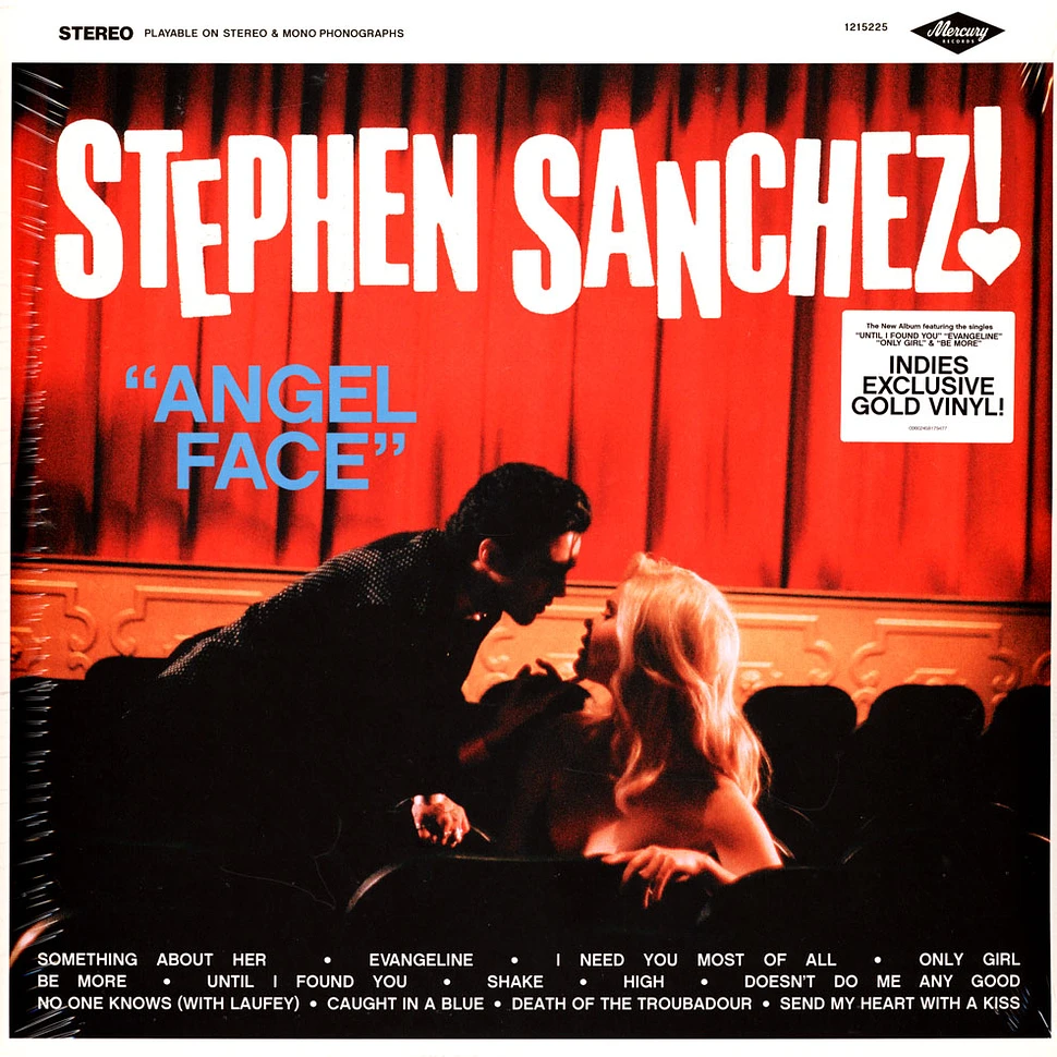 Steven Sanchez - Angel Face Indie Exclusive Gold Vinyl Edition