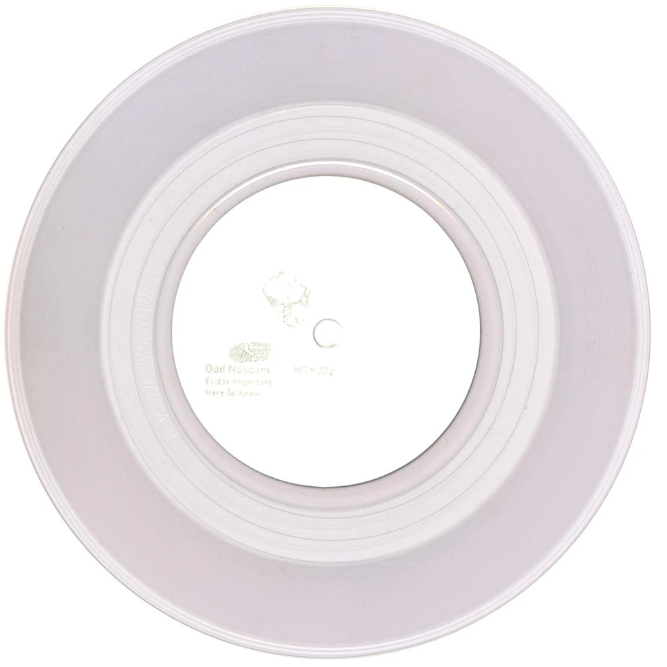 Odd Nosdam - End Is Important Clear Vinyl Edtion