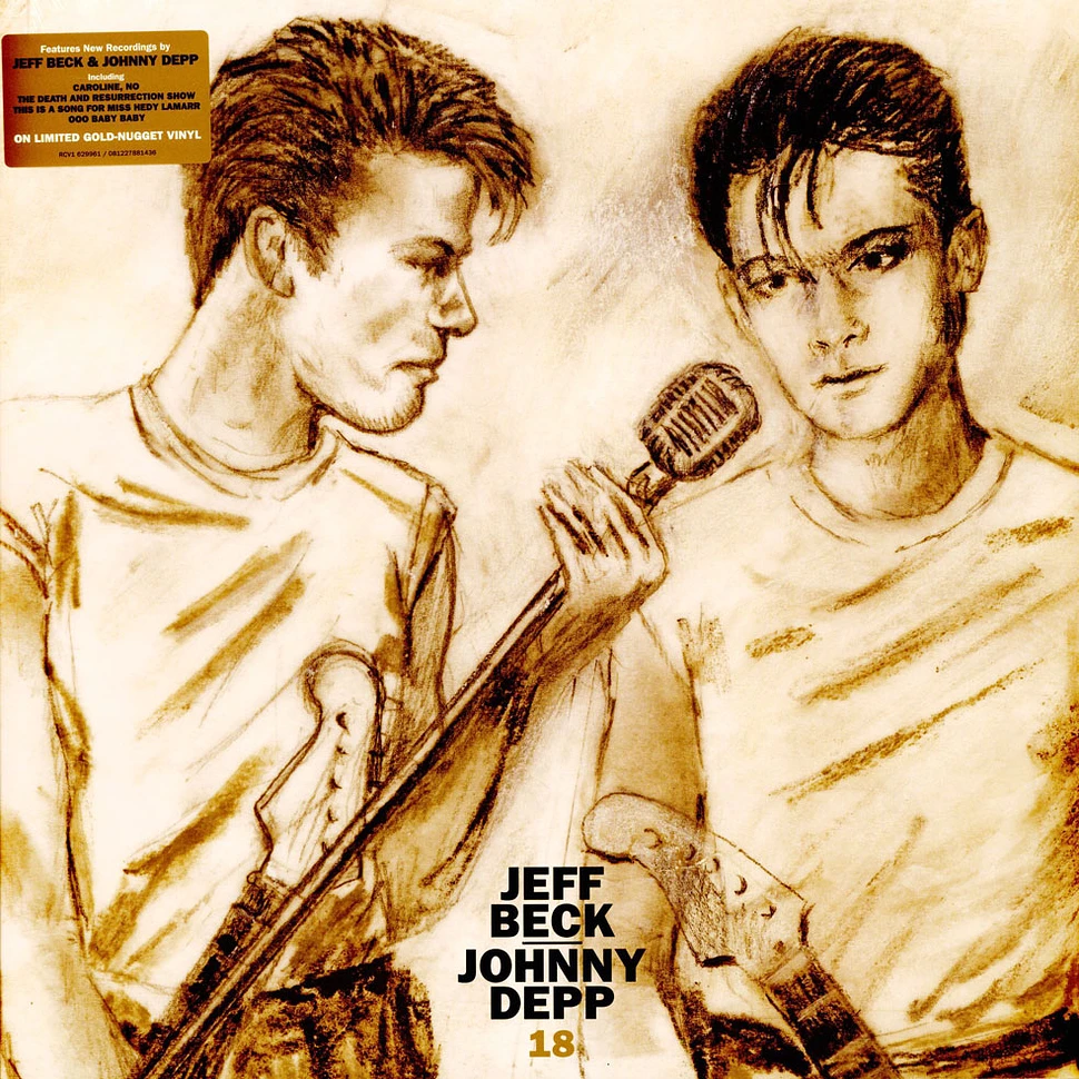 Jeff Beck & Johnny Depp - 18 Gold Vinyl Edition