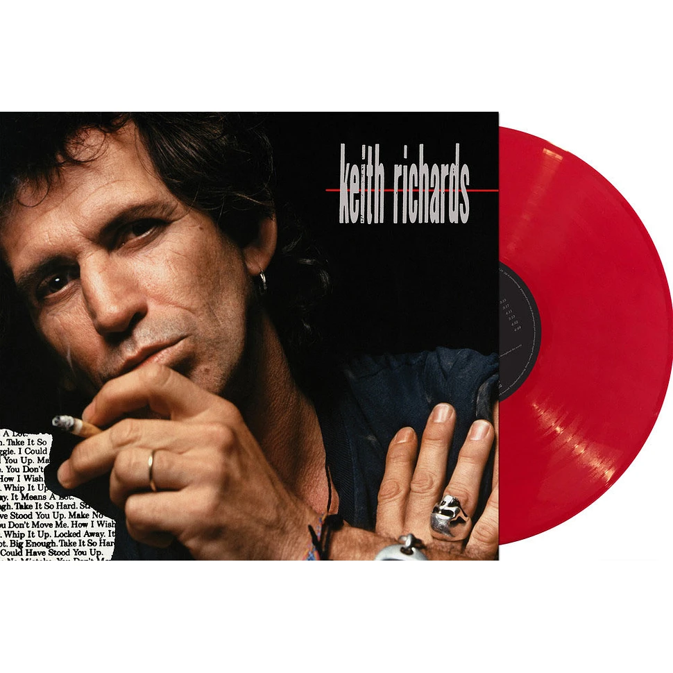 Keith Richards - Talk Is Cheap Red Vinyl Edition