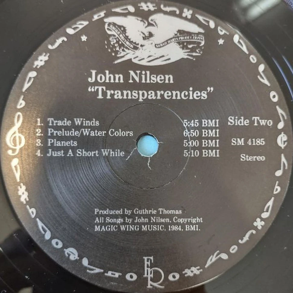 John Nilsen - Transparencies: Piano Solos