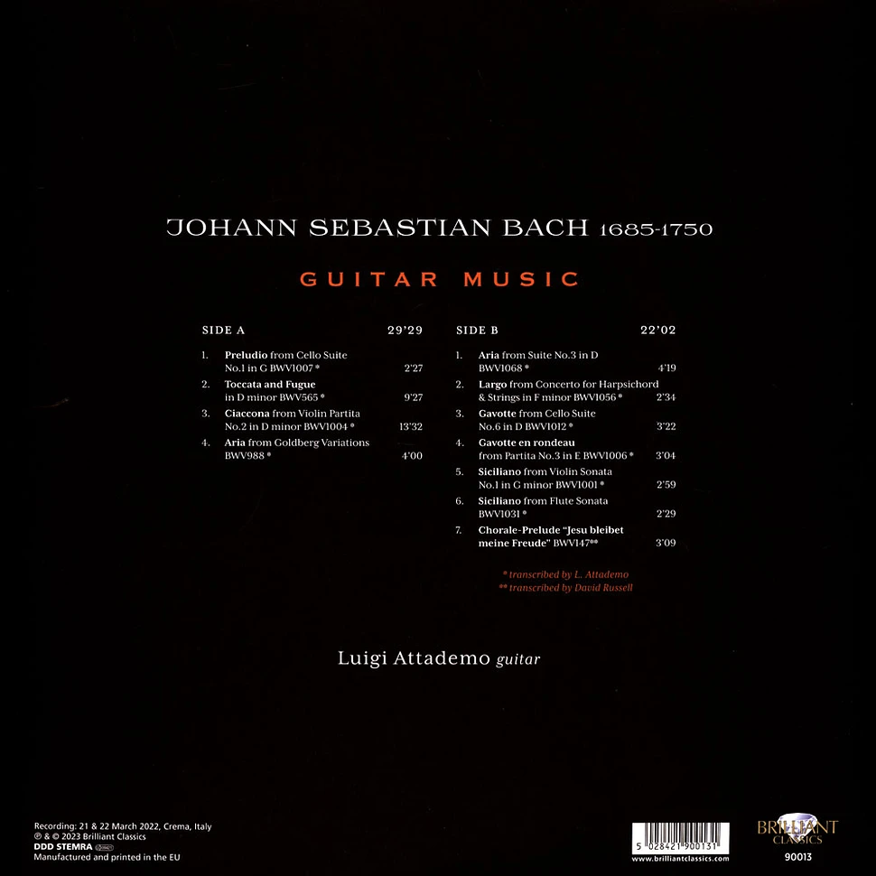 Luigi Attademo - J.S.Bach:Guitar