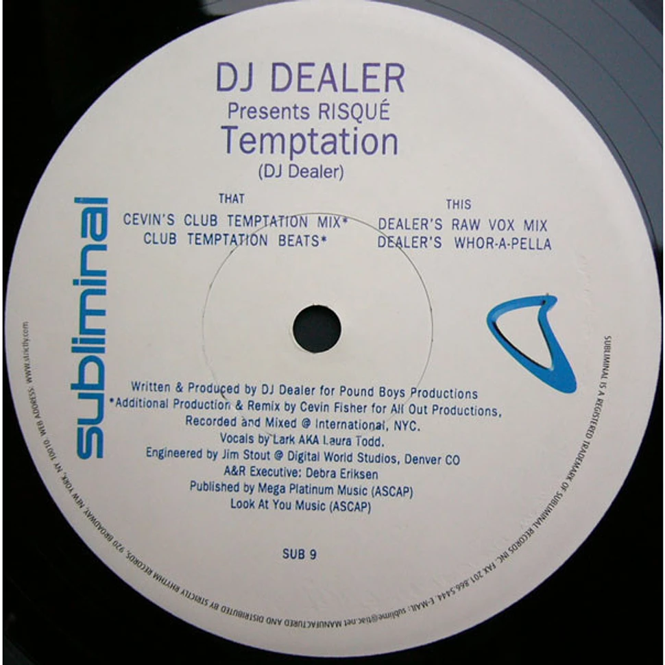 DJ Dealer Presents Risqué - Temptation