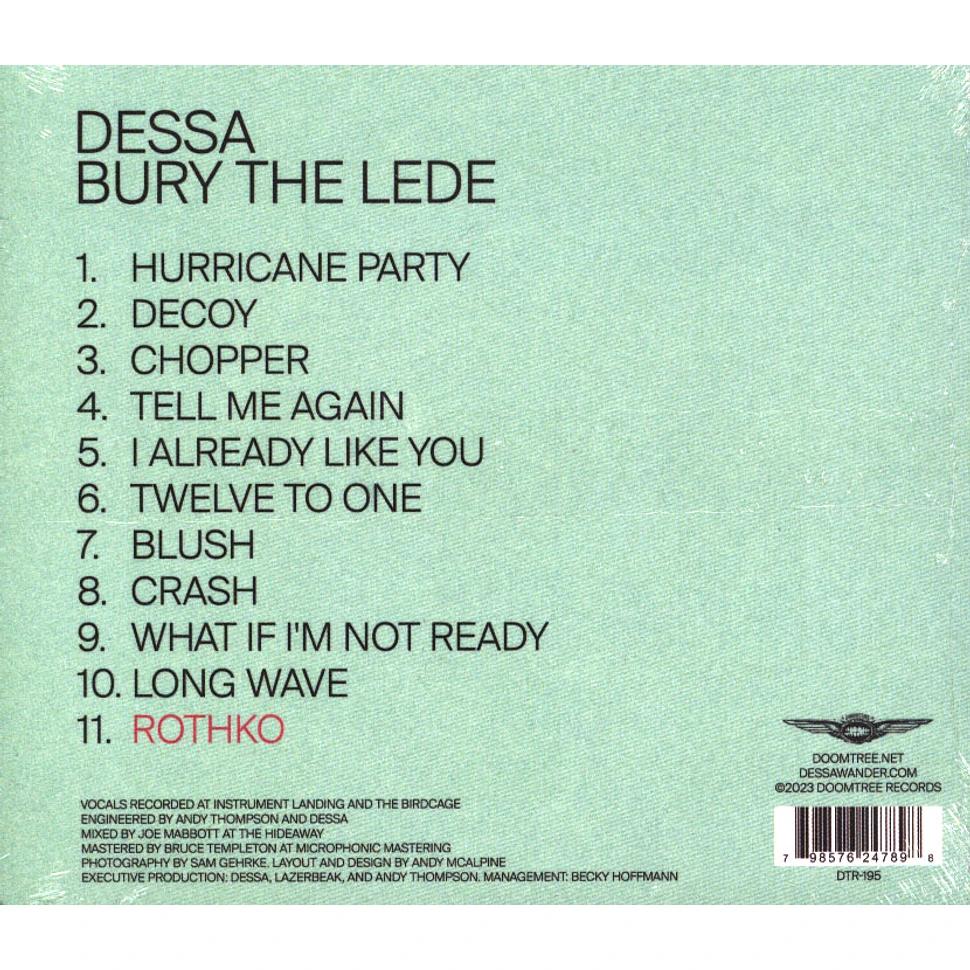 Dessa - Bury The Lede