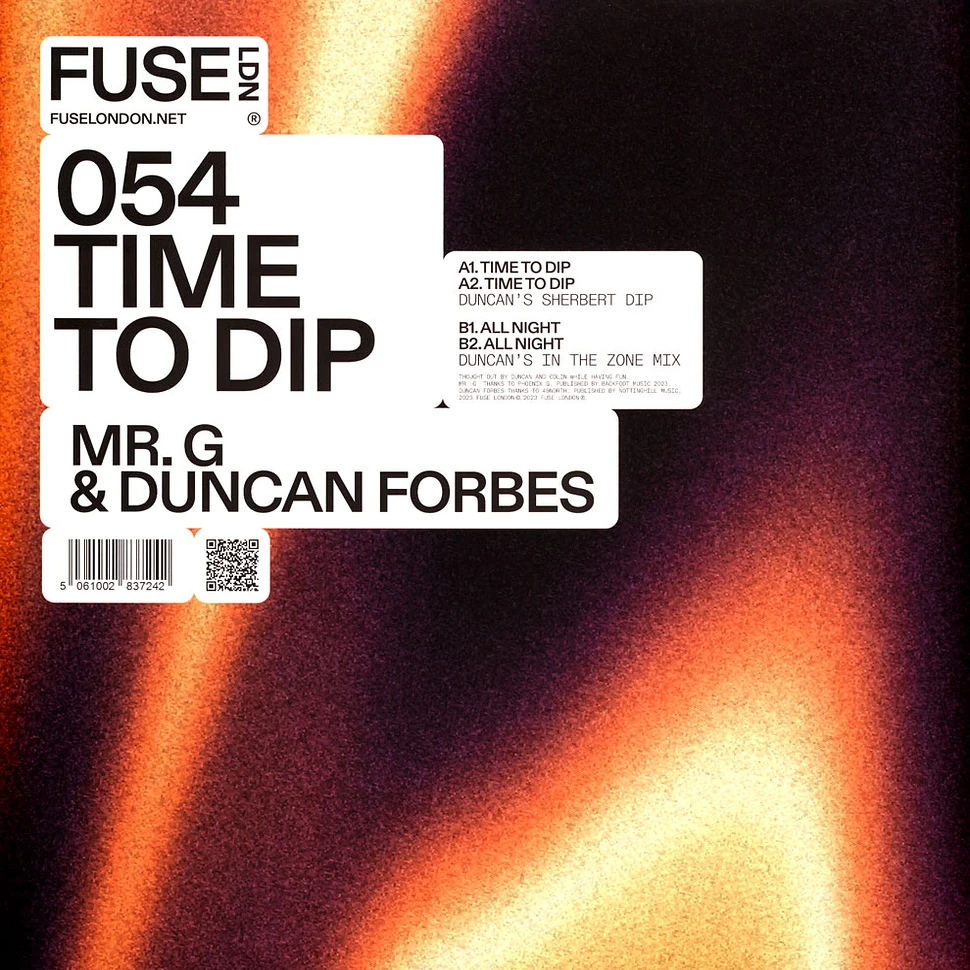 Mr. G & Duncan Forbes - Time To Dip EP