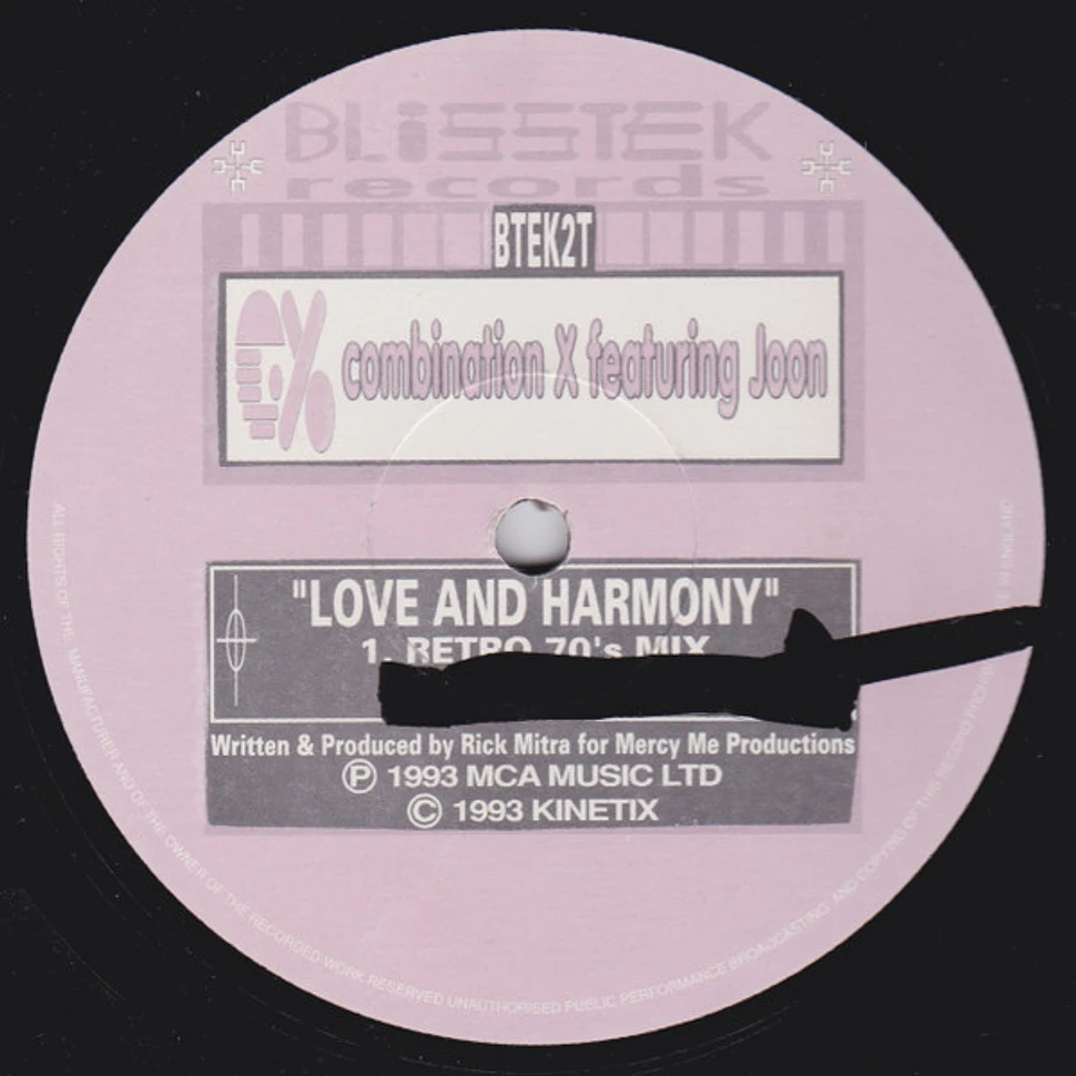 Combination X Featuring Joon - Love And Harmony