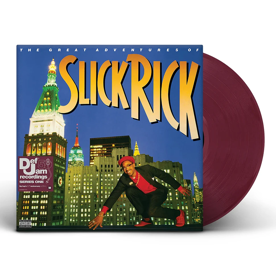 Slick Rick - The Great Adventures Of Slick Rick Fruit Punch Colored Vinyl Edition