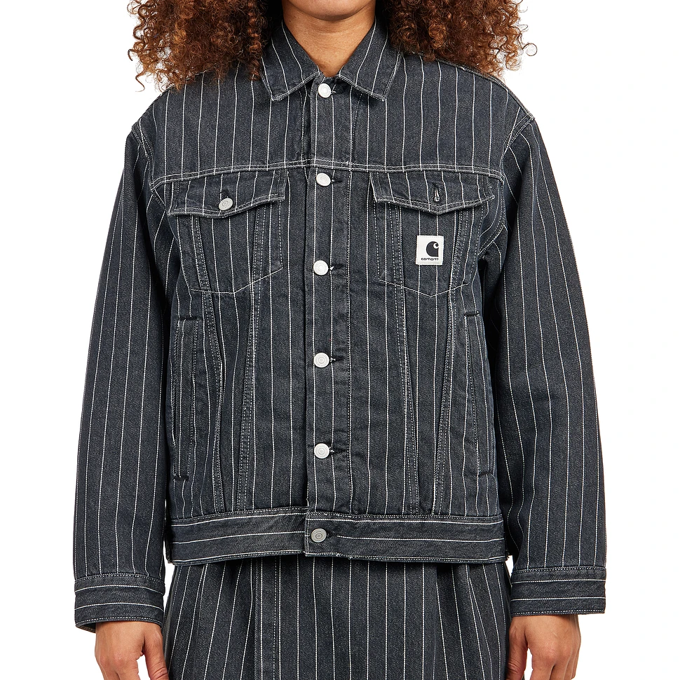 Carhartt WIP - W' Orlean Jacket "Orlean" Hickory Stripe Denim, 11 oz
