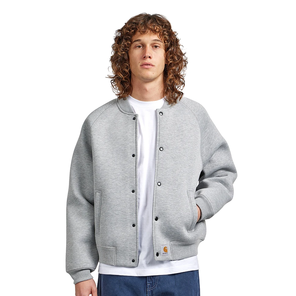 Carhartt WIP - Car-Lux Bomber (Grey Heather / Grey) | HHV