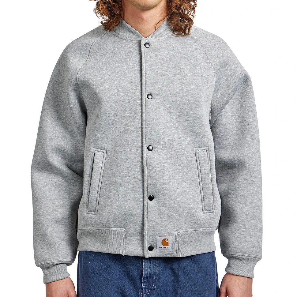 Carhartt WIP - Car-Lux Bomber (Grey Heather / Grey) | HHV