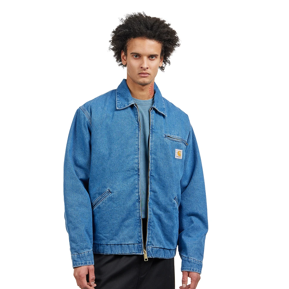 Carhartt WIP - OG Detroit Jacket Norco Denim, 11.25 oz (Blue Stone  Washed)