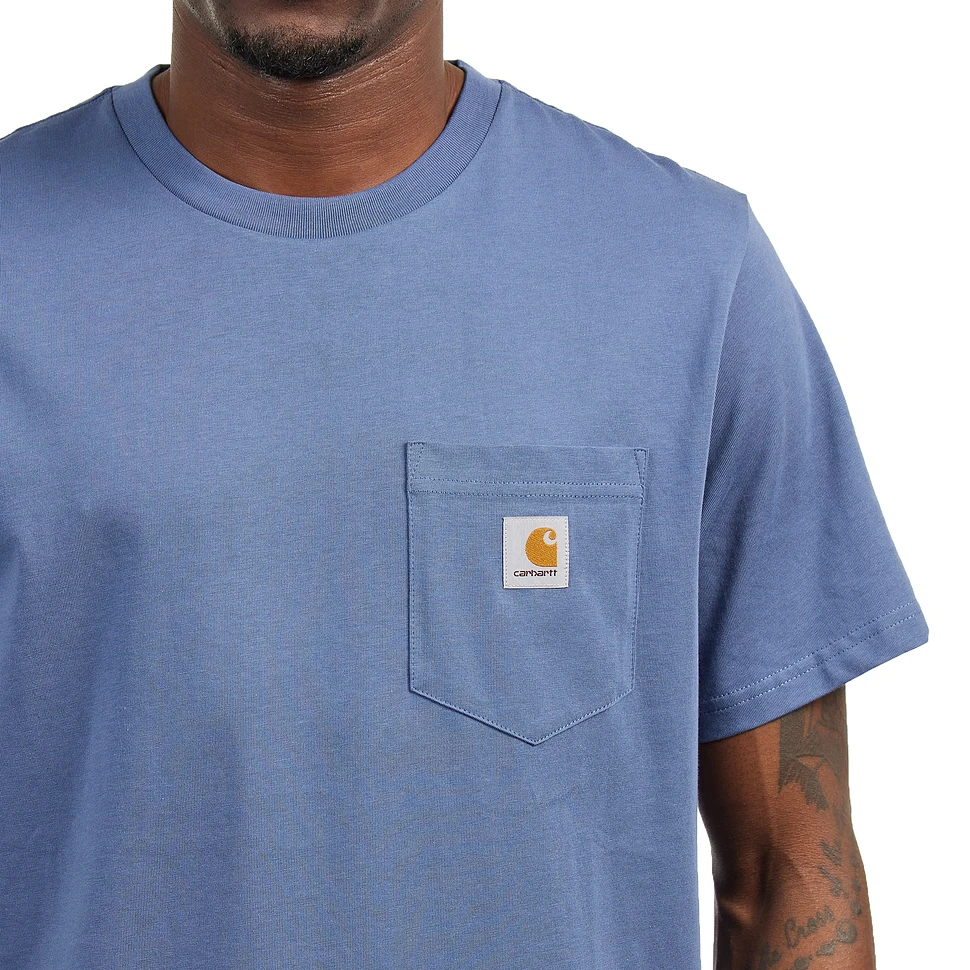 Carhartt WIP - S/S (Hudson T-Shirt Pocket HHV Blue) 