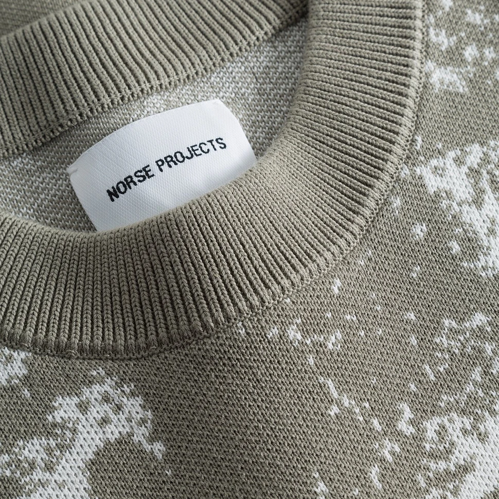 Norse Projects - Teis Cotton Jacquard Sweater