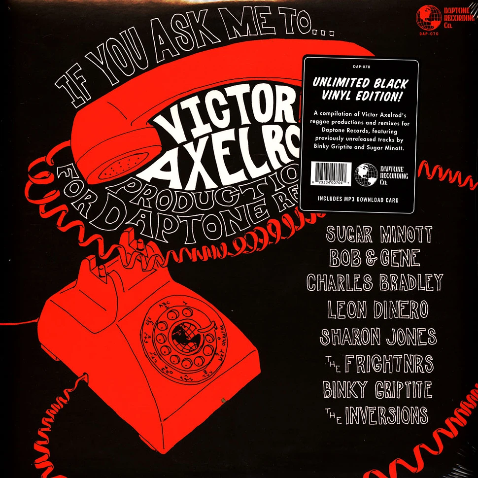 Victor Axelrod - If You Ask Me To Black Vinyl Edition