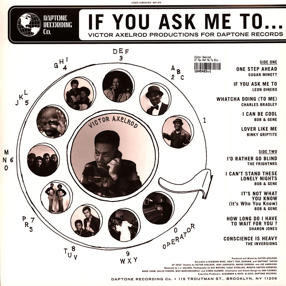 Victor Axelrod - If You Ask Me To Black Vinyl Edition