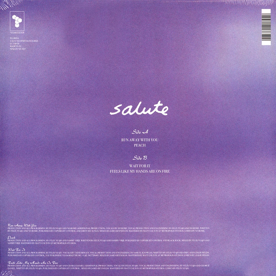 Salute - Shield Rosa Colored Vinyl Edition