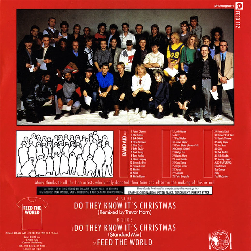 Band Aid - Do They Know It's Christmas?