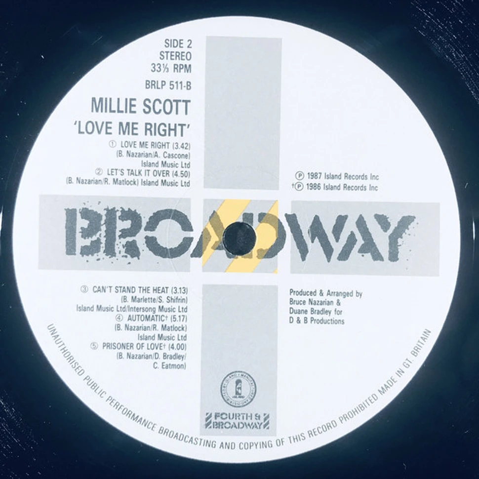 Millie Scott - Love Me Right