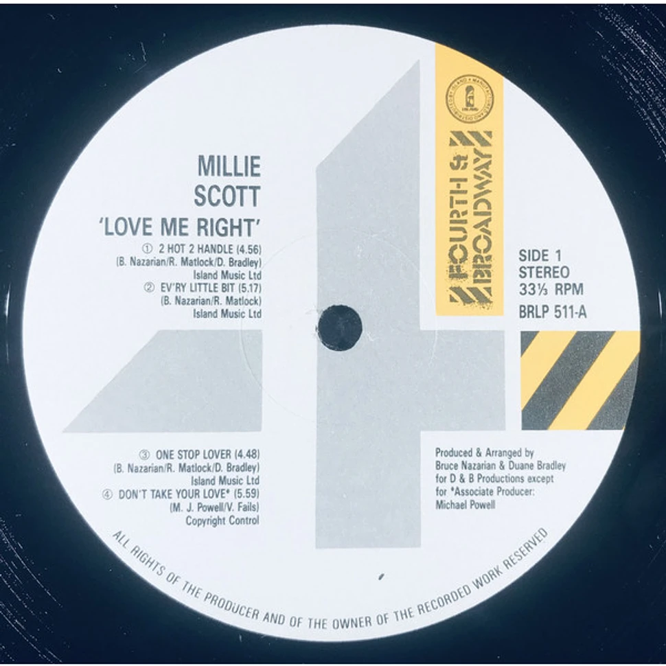 Millie Scott - Love Me Right