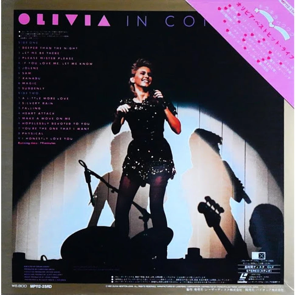 Olivia Newton-John - Live In Concert