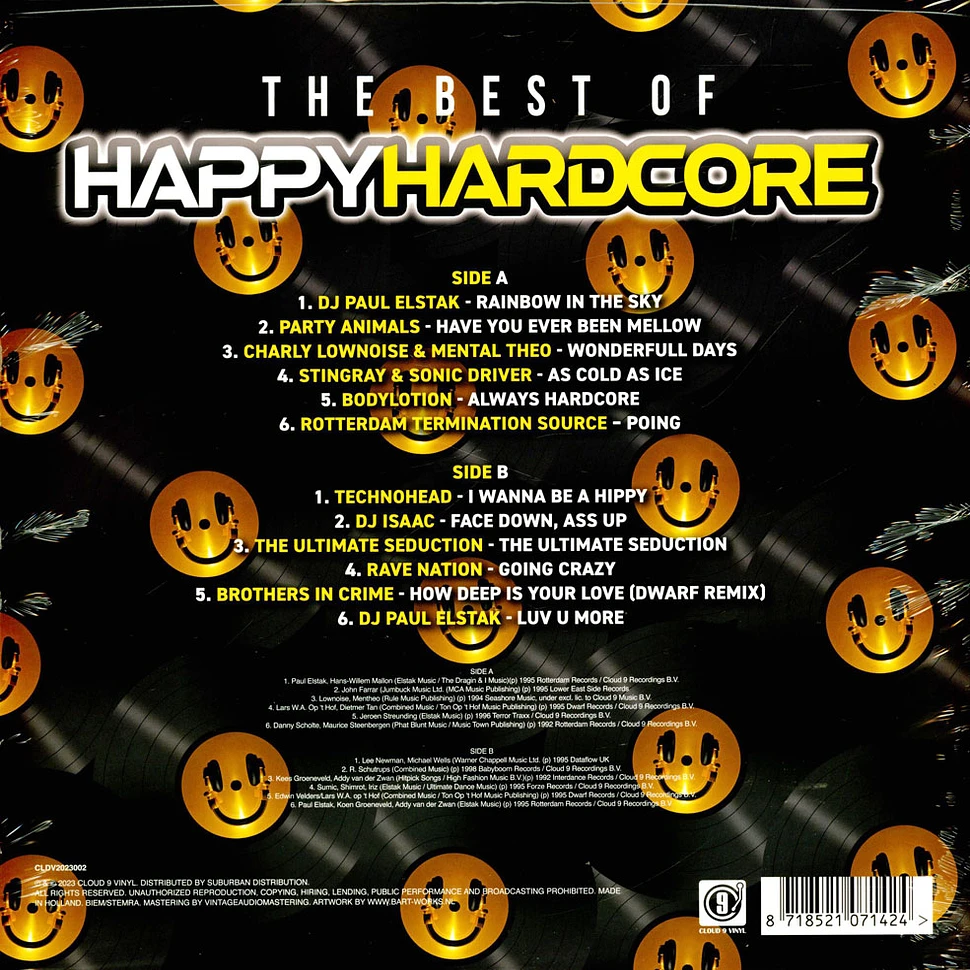 V.A. - Best Of Happy Hardcore Yellow Vinyl Edition