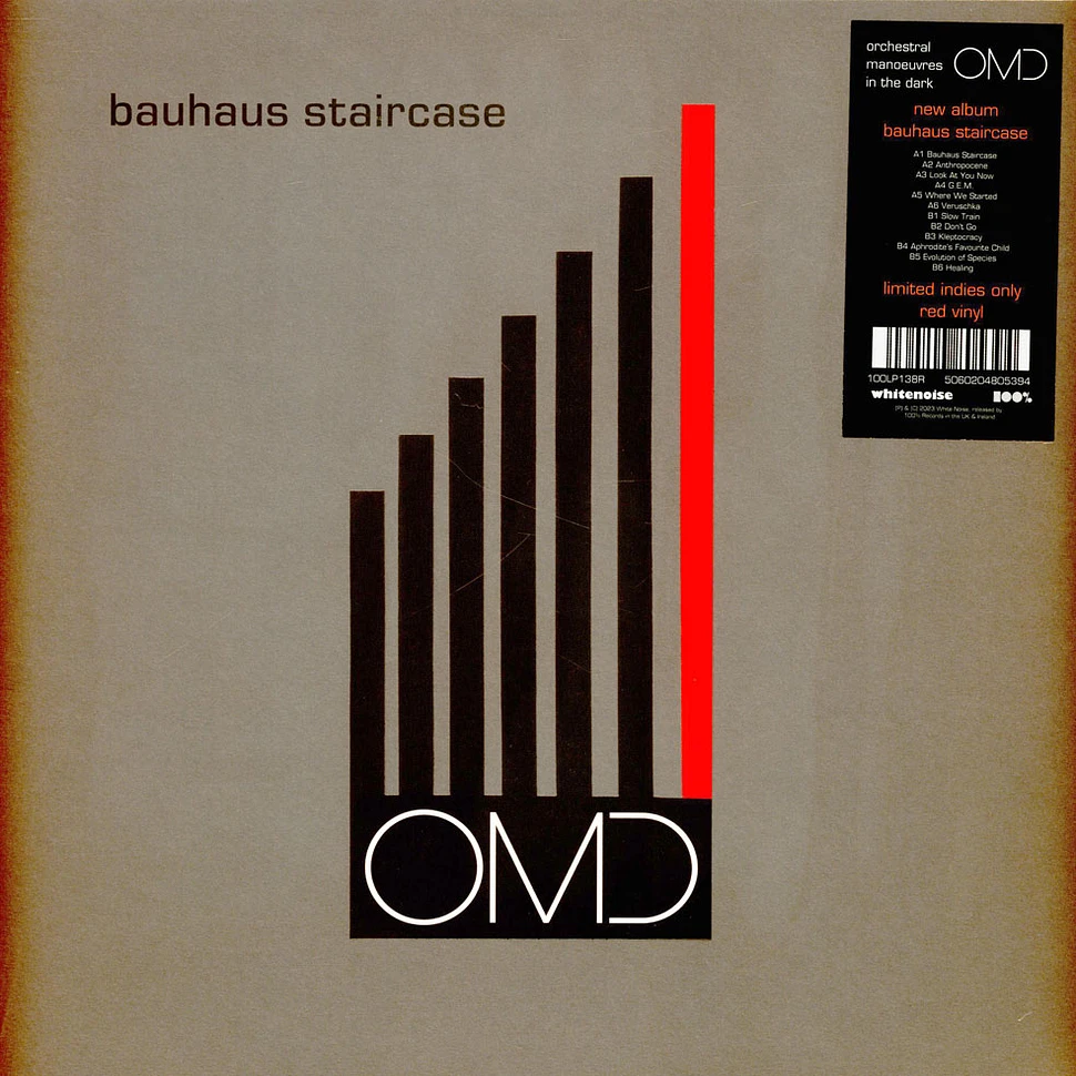 Orchestral Manoeuvres In The Dark - Bauhaus Staircase Red Vinyl Edition